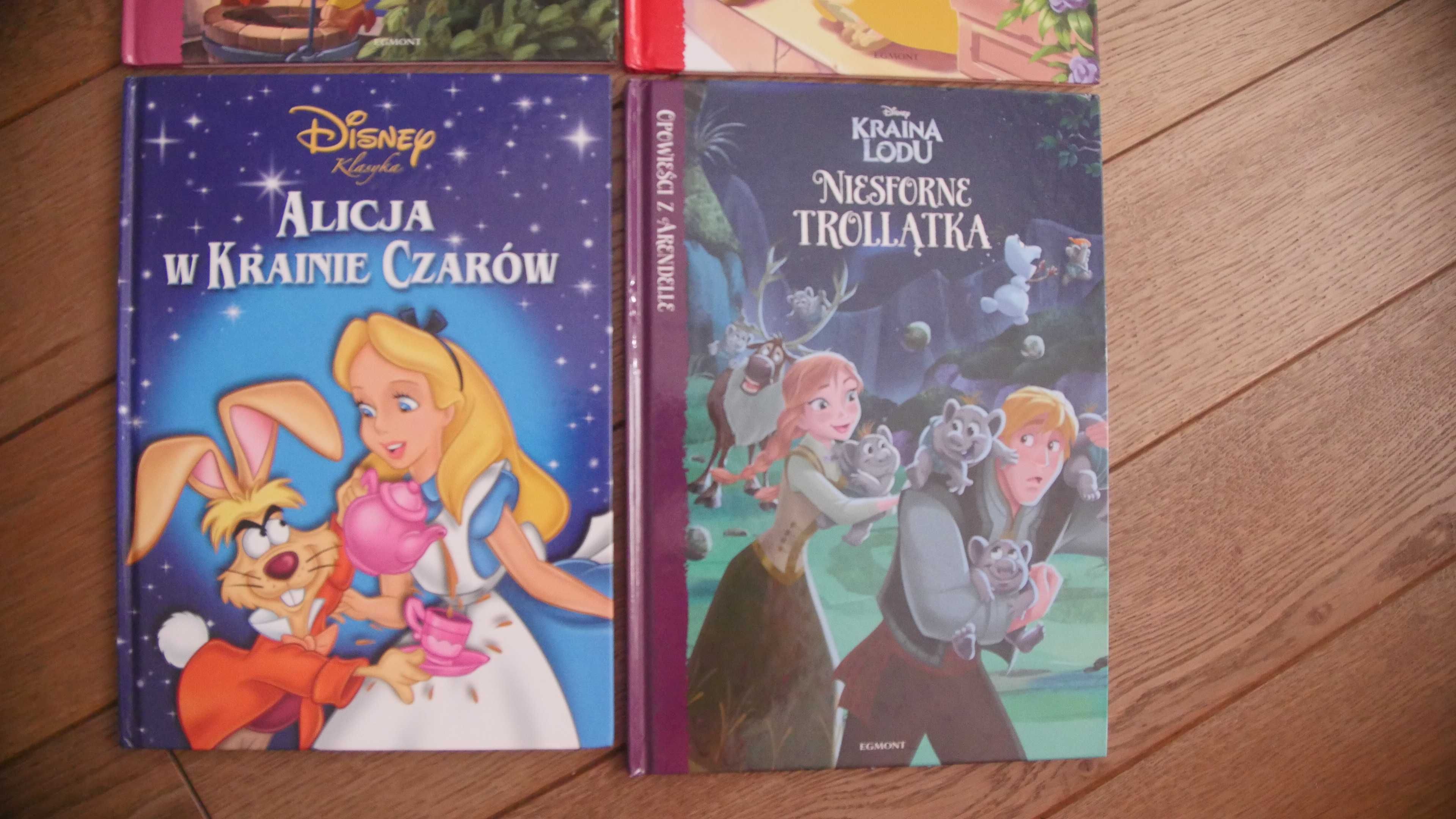 Książki dla Małych i Dużych Kraina Lodu Królewna Śnieżka Disney 8 szt.