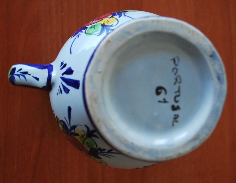 Caneca Portuguesa em Grés Pintada À Mão (Portugal 61)