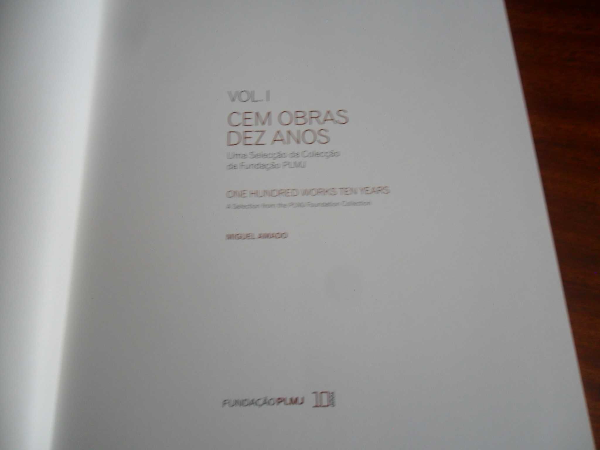 "Cem Obras, Dez Anos" - Fundação PLMJ de Miguel Amado - 1ª Edição 2011