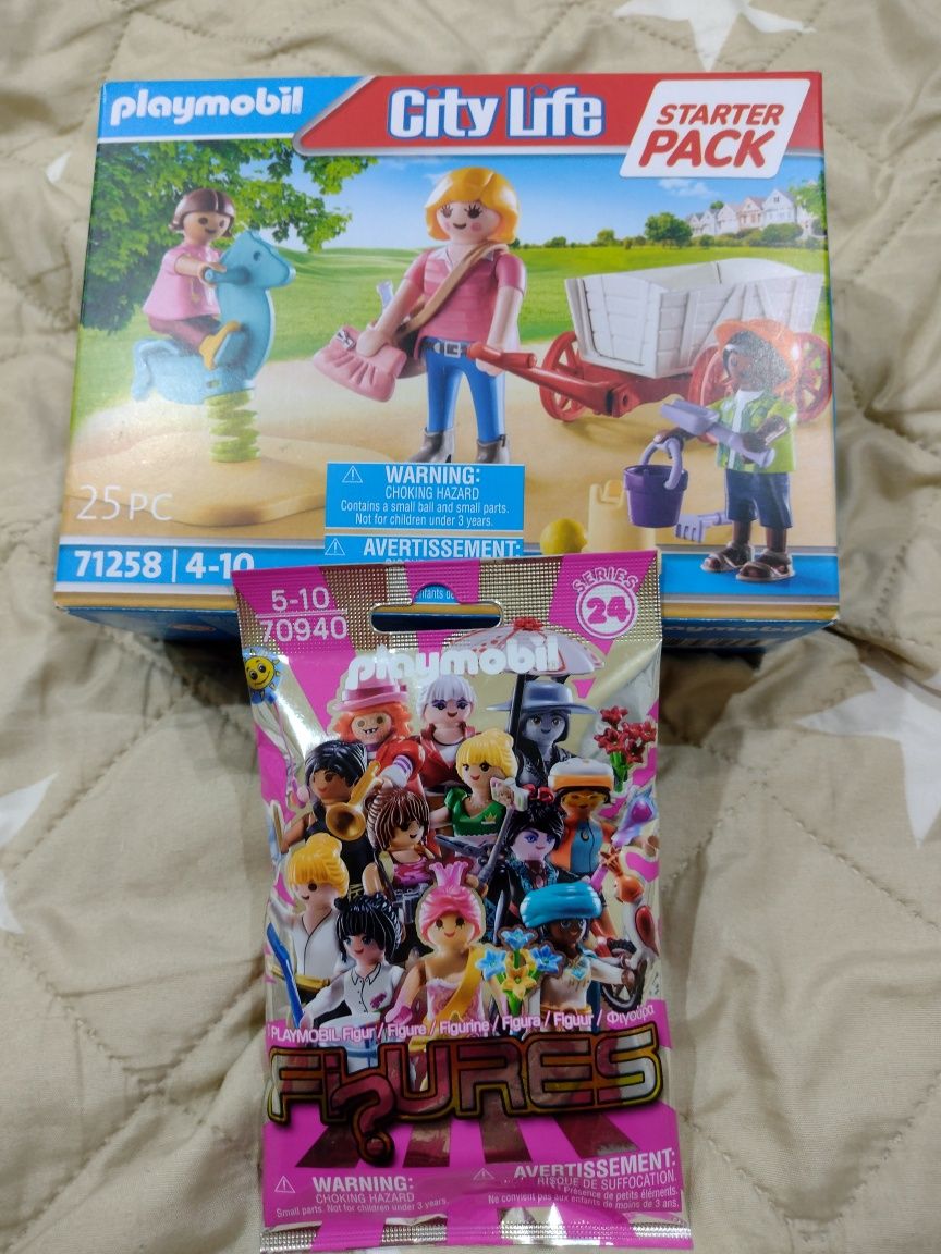 Playmobil opiekunka z wózkiem figurka gratis