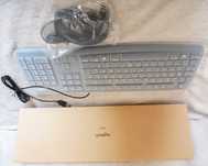 Logitech MK120, teclado com protector e mouse, keyboard and mouse