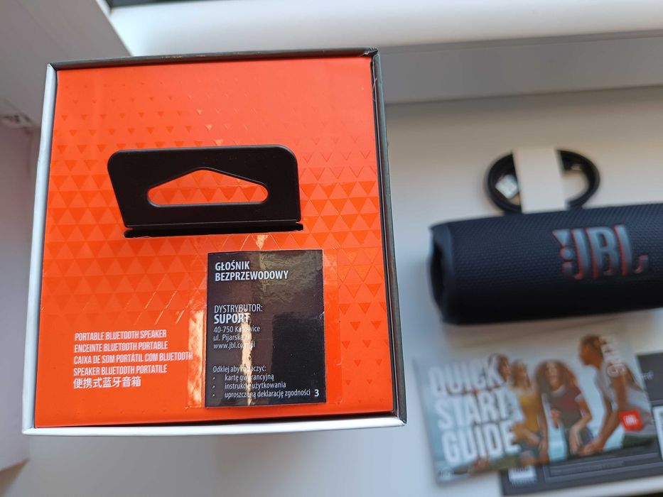 JBL Flip 6 BLACK! Stan Idealny! Zobacz!!100% ORYGINAŁ!Zobacz!
