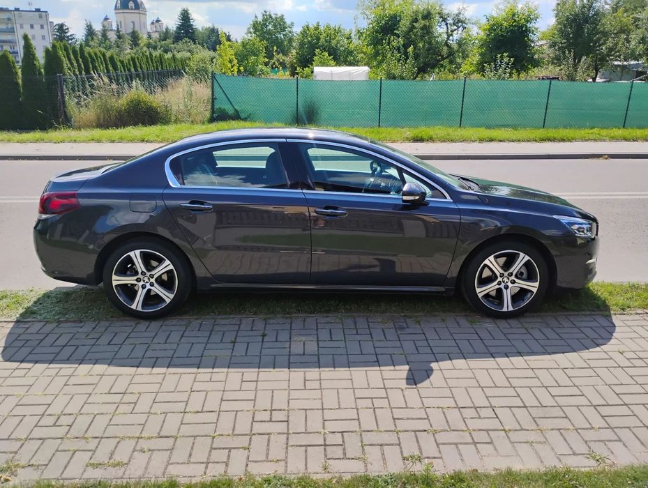 Peugeot 508 LIFT 2016r, AUTOMAT. Salonowy 114000km.  2.0 HDI-180KM. FULL LED.