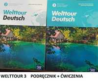 |NOWE| Welttour Deutsch 3 Podręcznik + Ćwiczenia Nowa Era