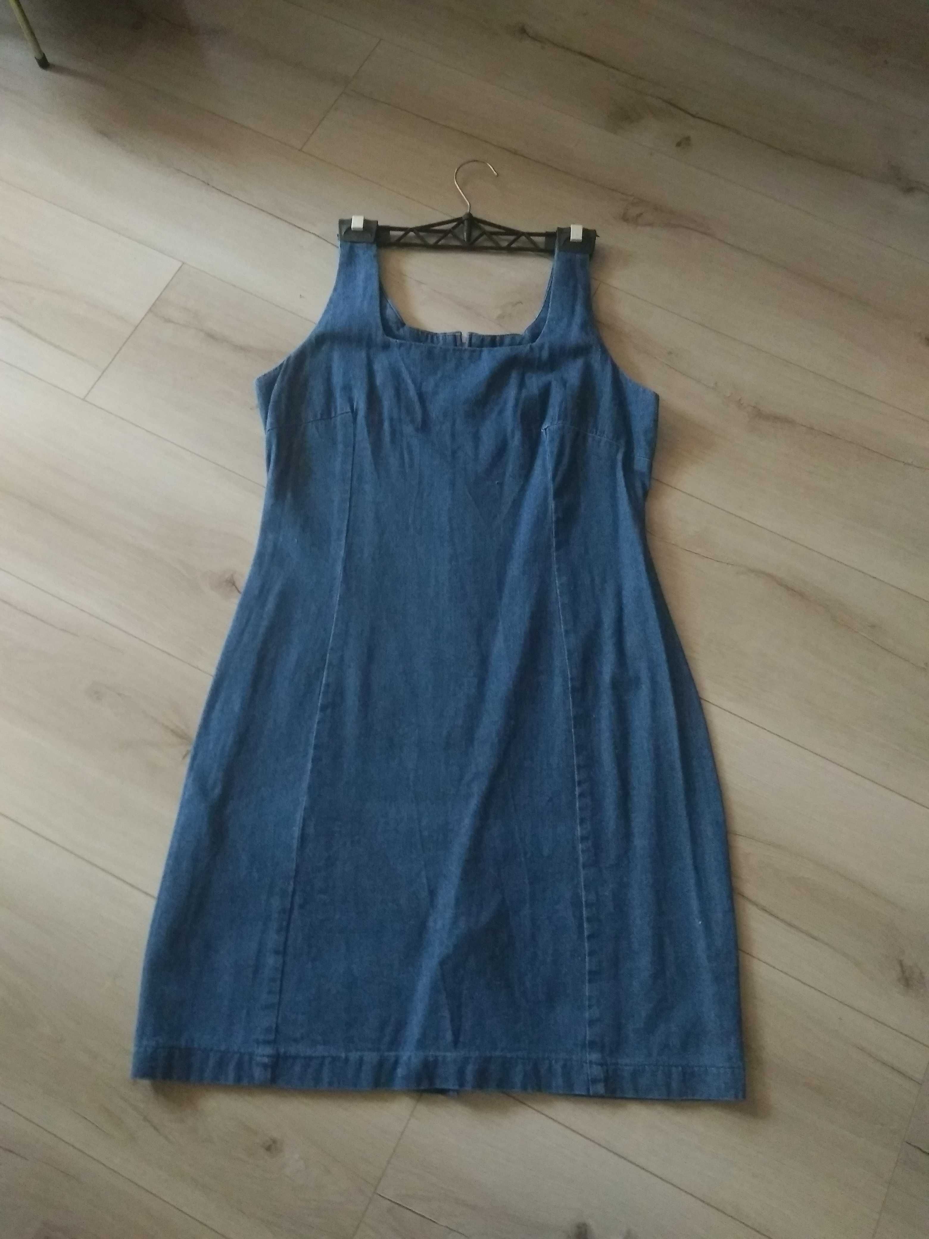 Sukienka jeansowa Republique r38 M niebieska dżinsowa