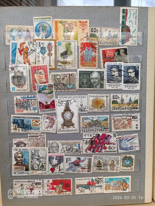 Продам марки,альбом 26 страниц.Разных эпох и культур.