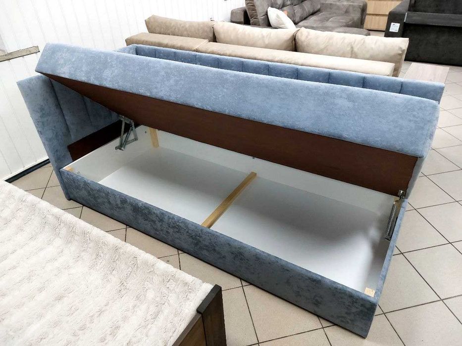 Кутове ліжко з ортопедичним матрацом 90*200 в наявності