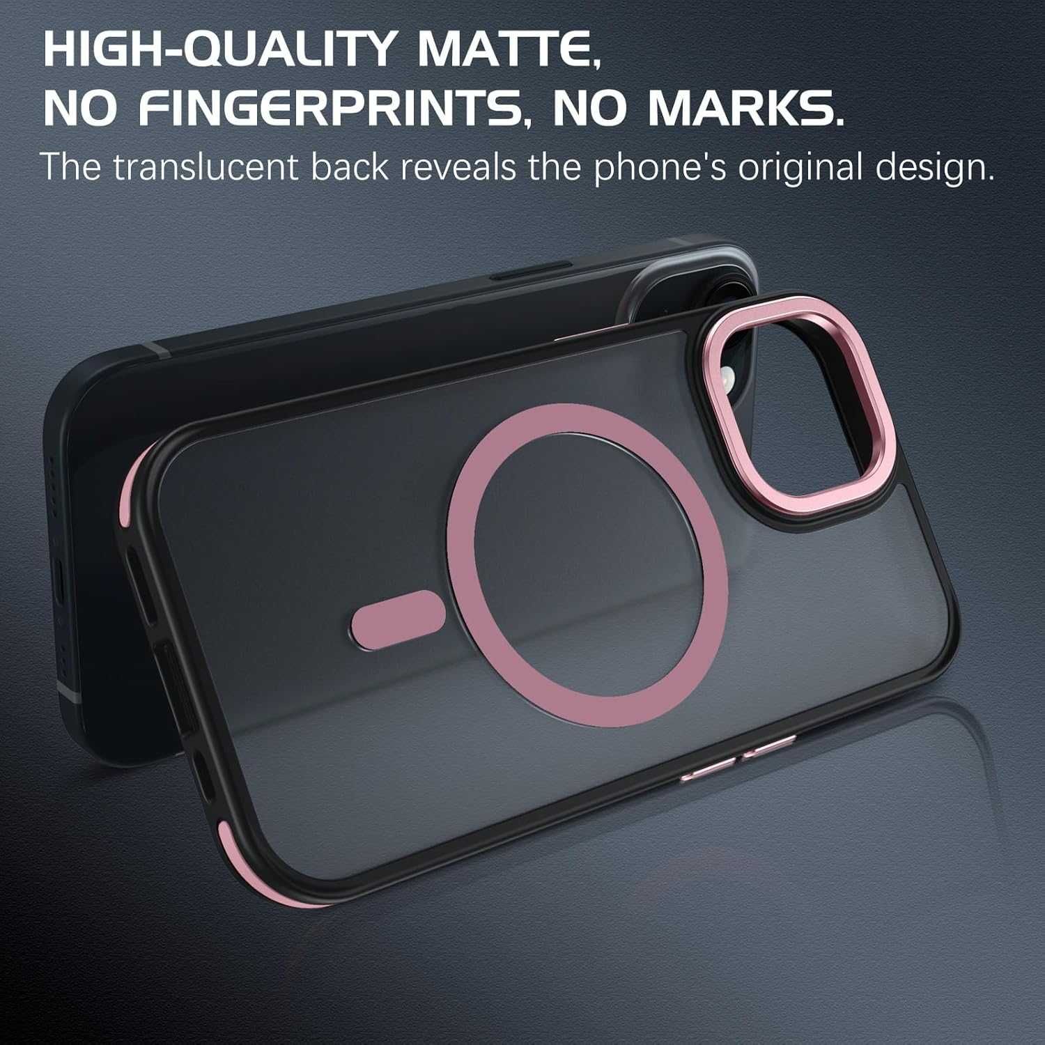 Etui plecki do iPhone 14 Plus przezroczyste kompatybilne z MagSafe