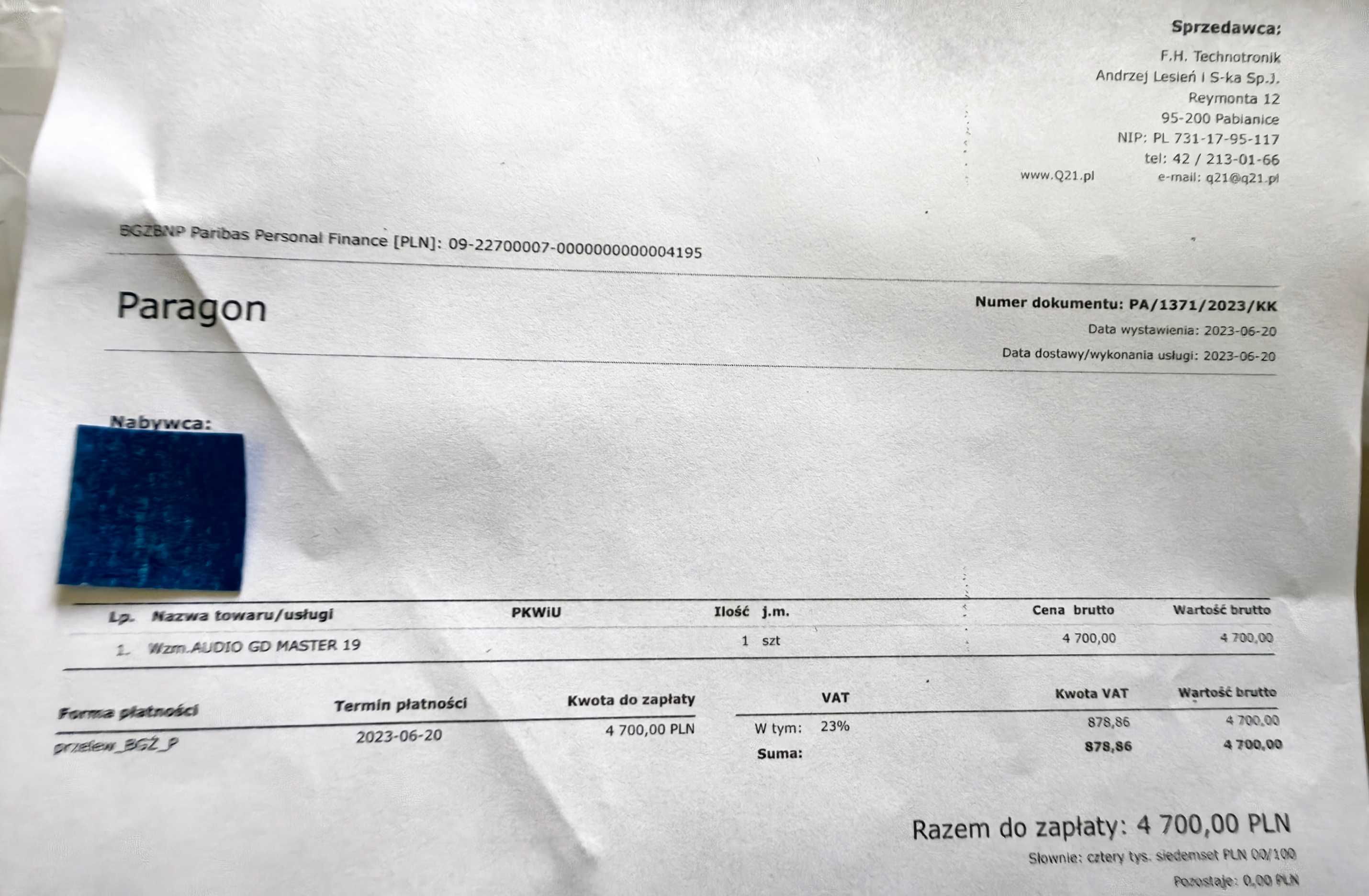 Przedwzmacniacz Wzmacniacz Słuchawkowy Audio GD Master 19 na Gwarancji