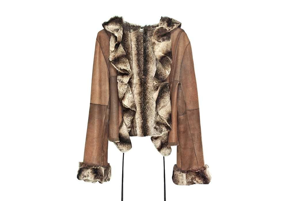 Натуральная дубленка Pellessimo Paris короткая