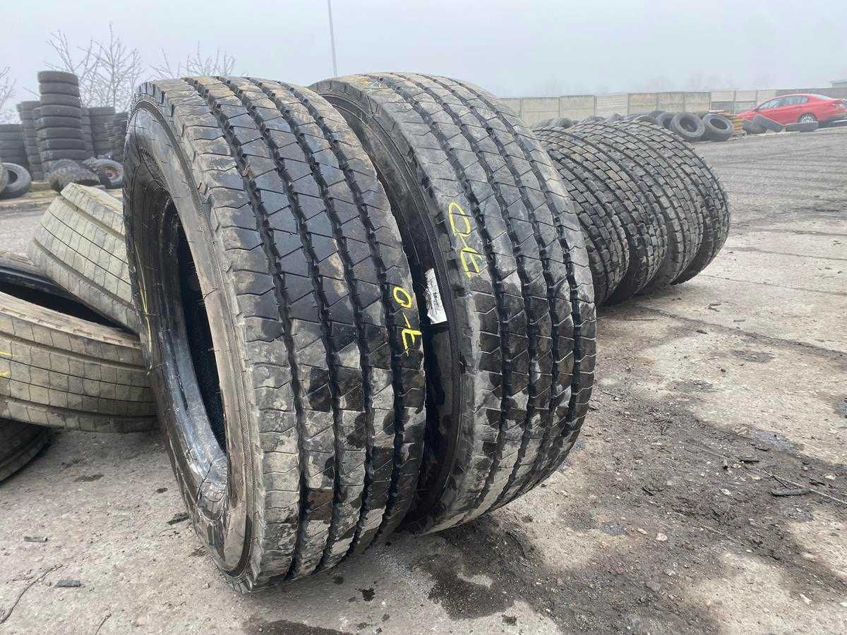 Opony używane ciężarowe przednie 285/70r19.5 Semperit Euro Front 12mm