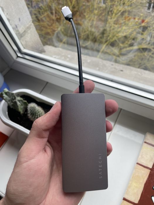 Адаптер Satechi Type-C Multi-Port Adapter 4K with Ethernet V2