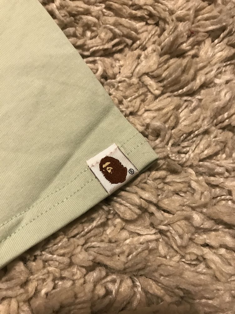 Топовая Футболка Бейп с большим лого | Bape A Bathing Ape Shark Camo