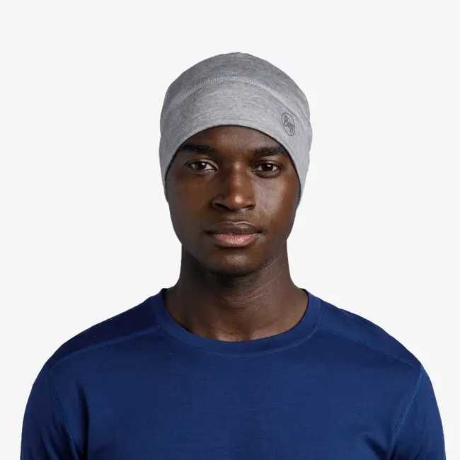 Czapka Buff Merino Lightweight Beanie Light Grey
