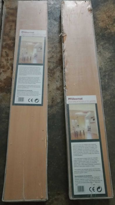 Chão flutuante novo