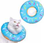 KOŁNIERZ OCHRONNY DLA PSA KOTA miękki pączek donut 13-22 cm
