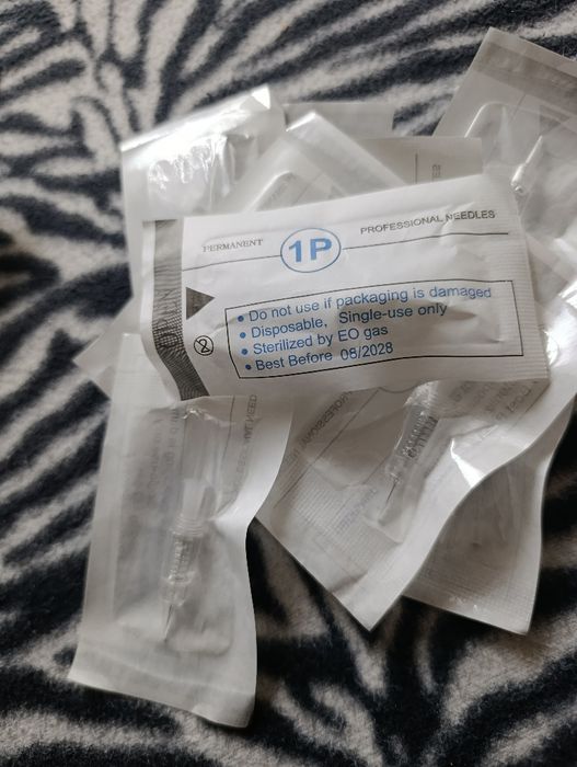Kartidże do makijażu permanentny 1D i 1P 20szt