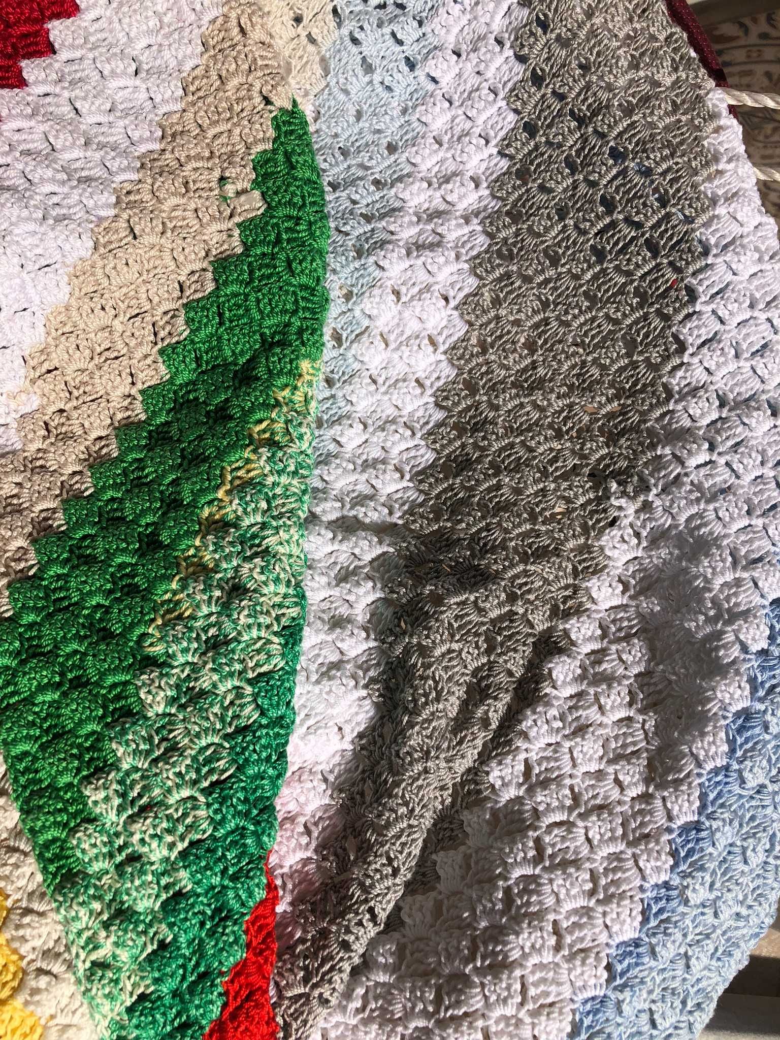 Mantinhas em crochet