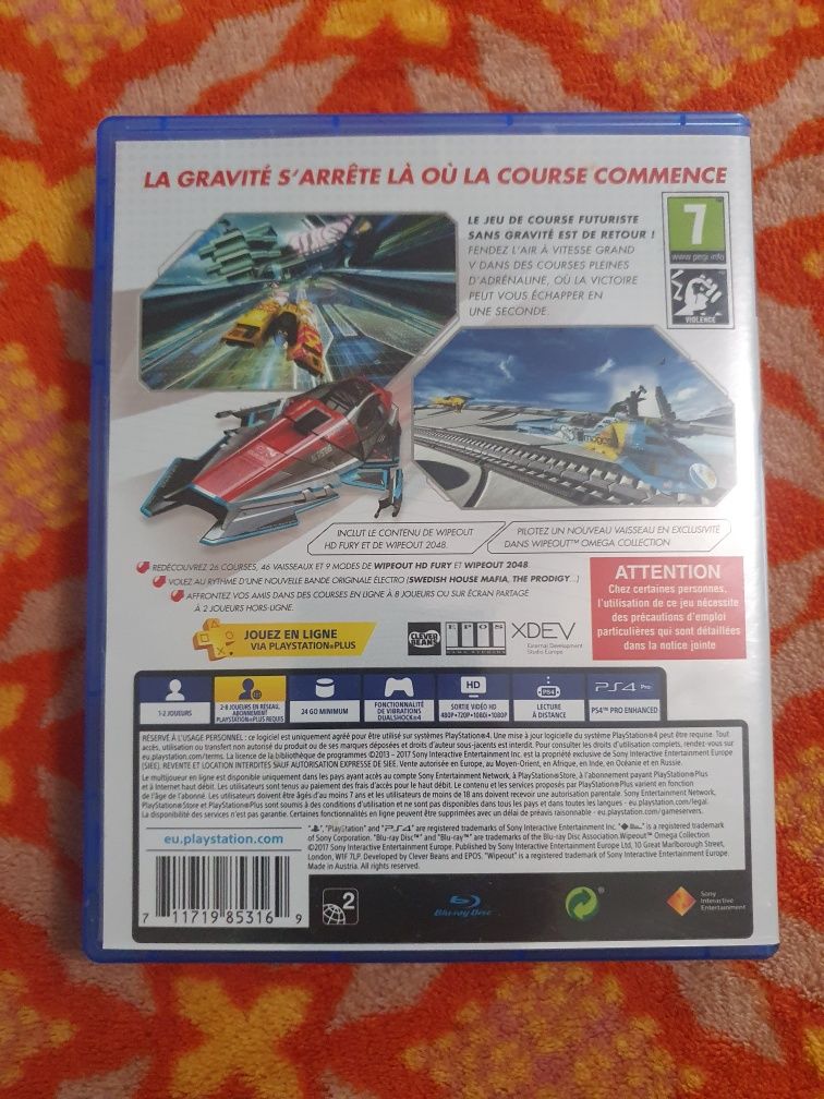 Wipeout omega collection ps4