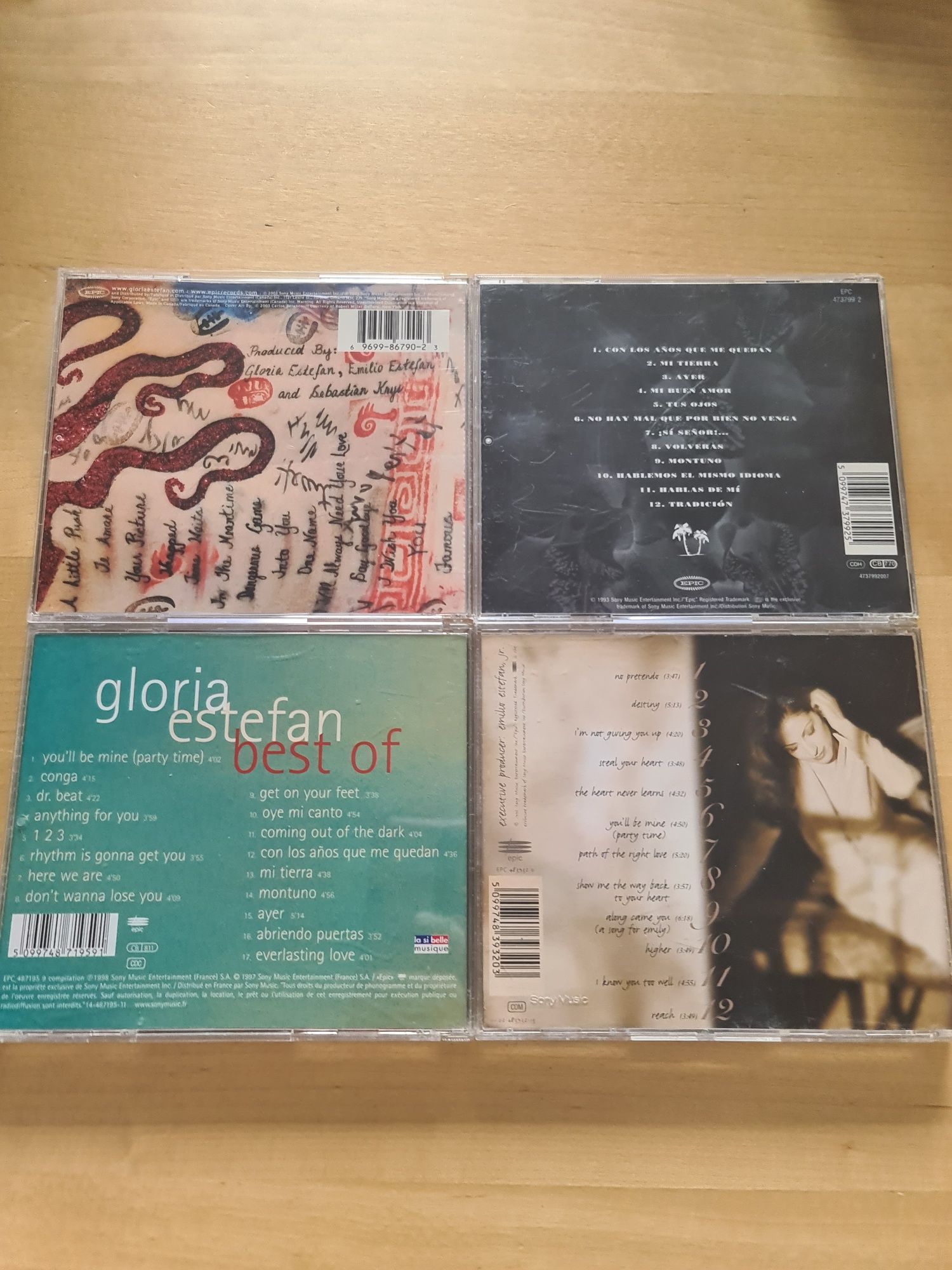 Zestaw 4 płyt CD Gloria Estefan 4 płyty