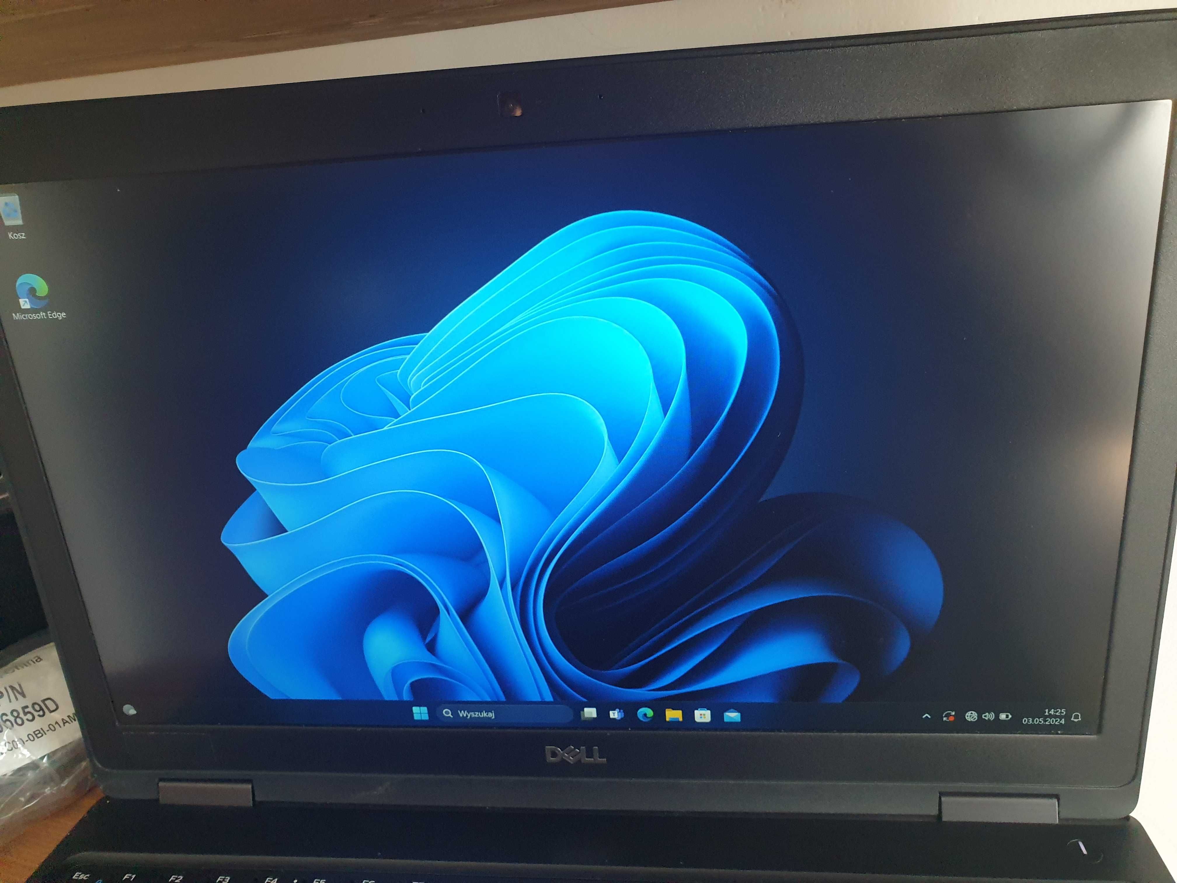 Dell Latitude 5591 • i5-8400H • 15,6 cali • 16GB RAM • 512GB SSD Win11