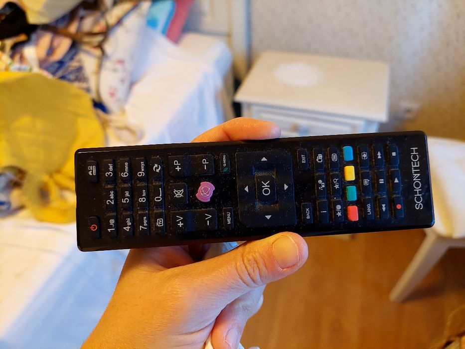 TV com um ano de uso