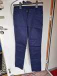 Jeansy damskie 36 S M granatowe  spodnie vintage proste