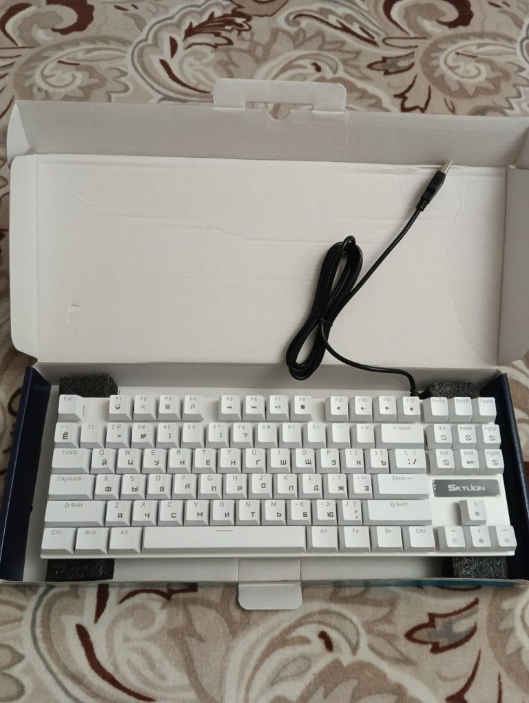 Игровая Механическая Клавиатура SKYLION K87 с подсветкой Клавиш RGB