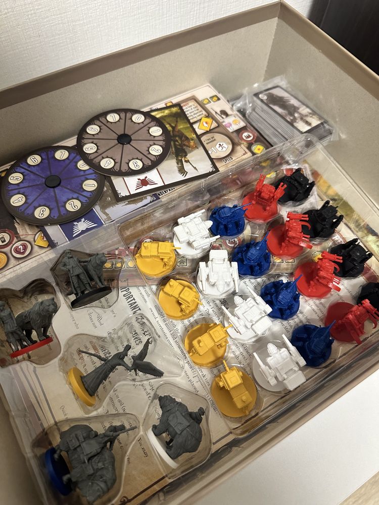 Коса, Scythe, Серп / Power Grid