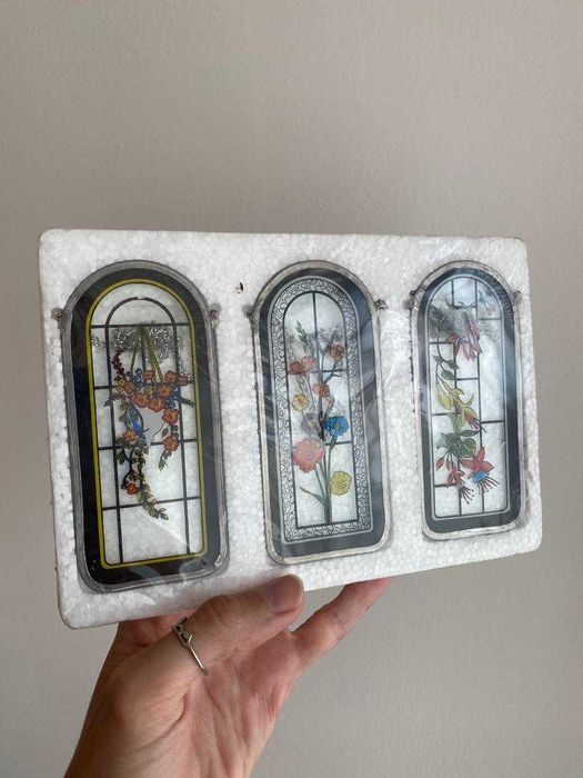 Винтажный Декор из витражного стекла