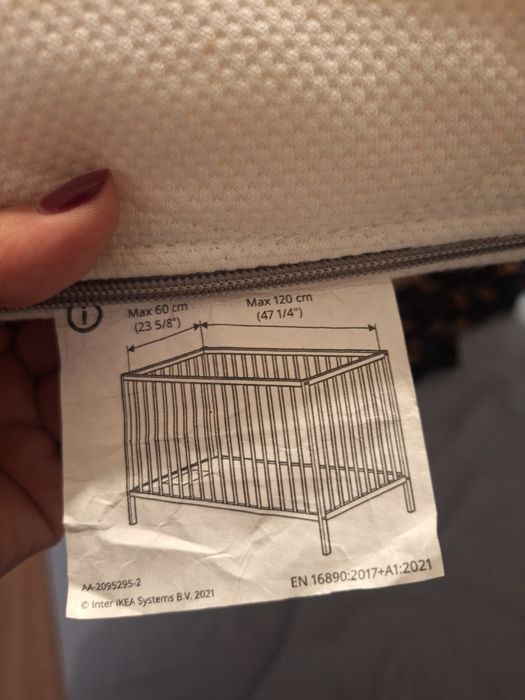 Colchão de berço + estrado