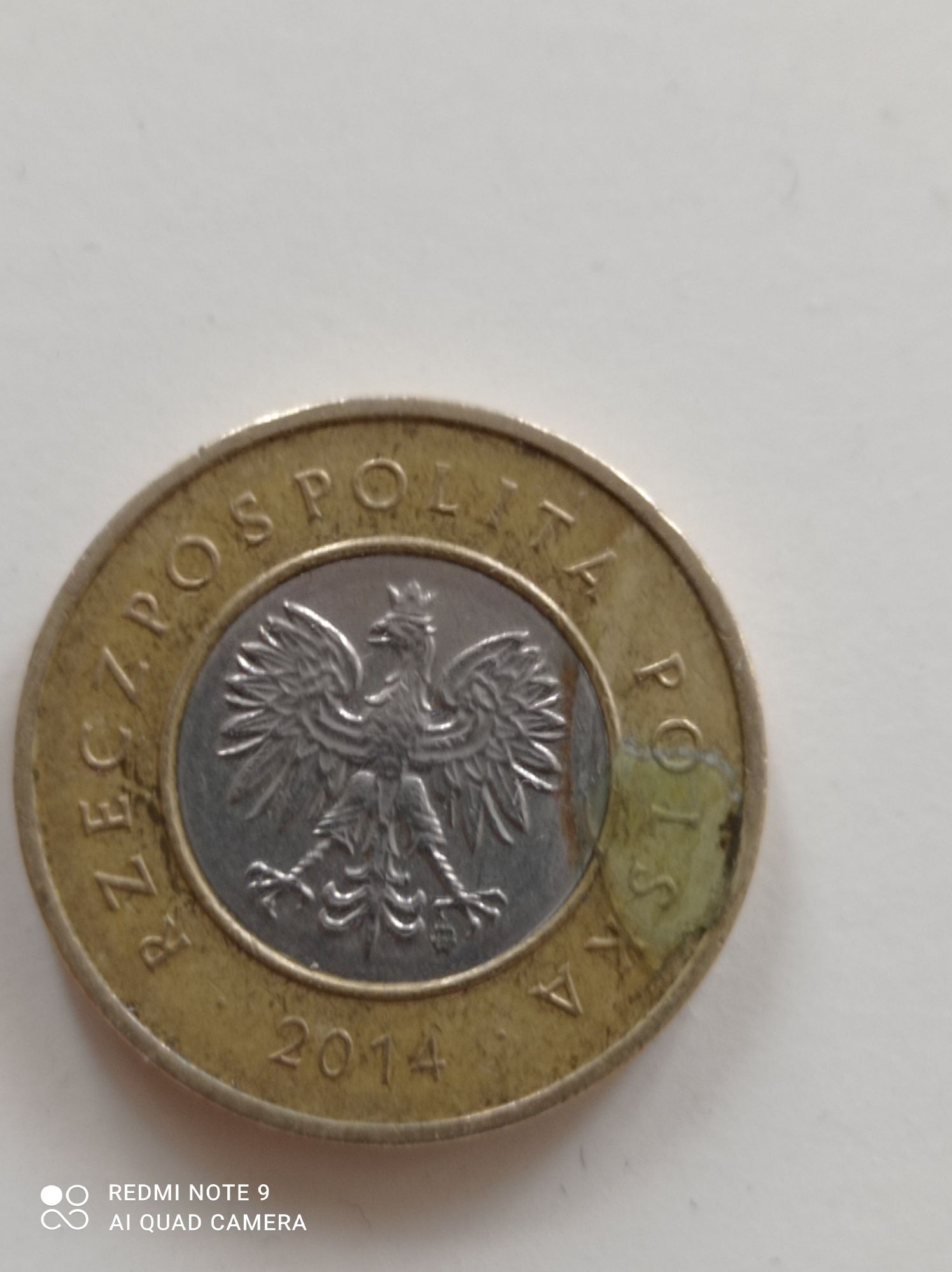 Moneta 2 zł  Destrukt