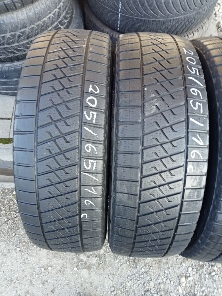 4x Opony Używane Całoroczne 205/65R16C Lassa