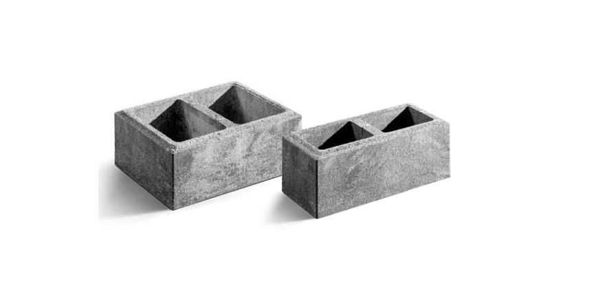 Pustak Ogrodzeniowy Gładki Drewbet bloczek bloczki słupki betonowe