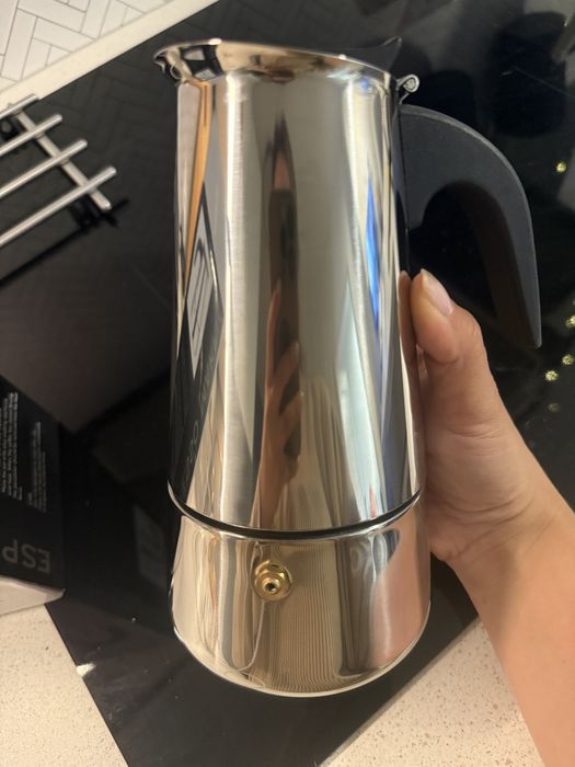 Kawiarka stalowa do espresso NOWA