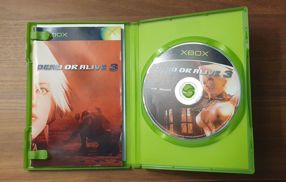 Dead Or Alive 3 Na Xbox Classic