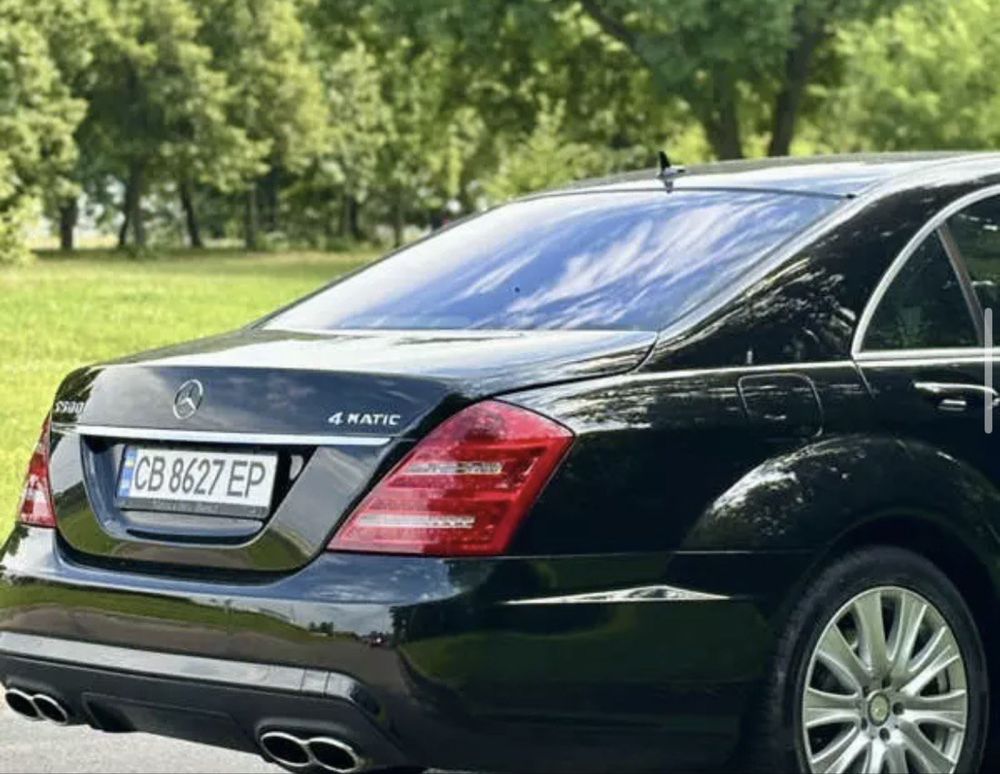 Оренда прокат авто Mercedes S w221 2012р