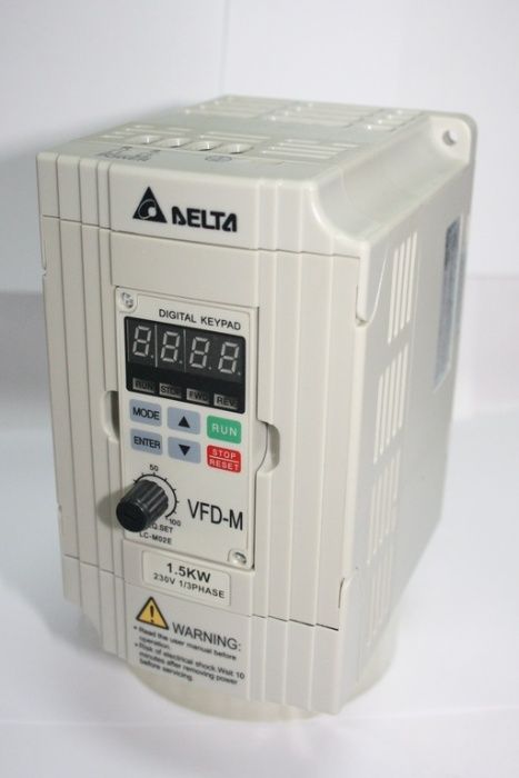 Частотник Delta VFD015M21A 1.5кВт 220В инвертор частотный