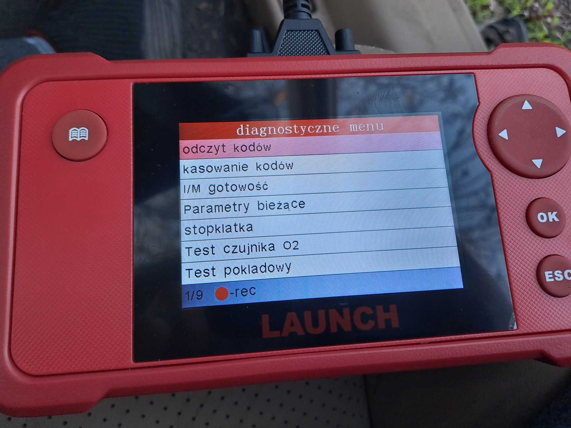 Launch Creader VII+ V2 CRP 123 Interfejs Diagnostyczny Tester Komputer