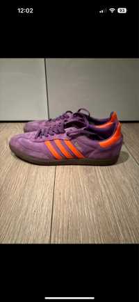 adidas samba purple orange