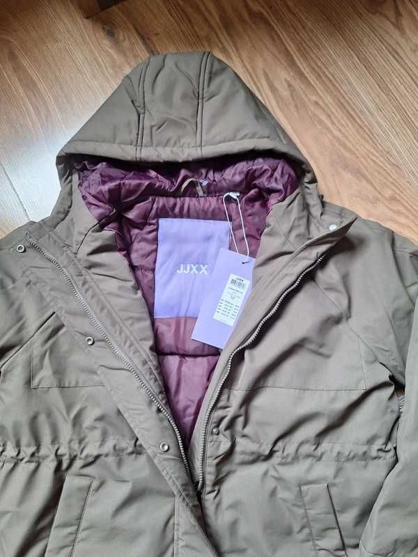 JJXX Kurtka  parka oversize ,khaki
