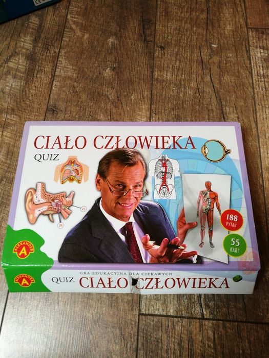 Gra edukacyjna, quiz ciało człowieka