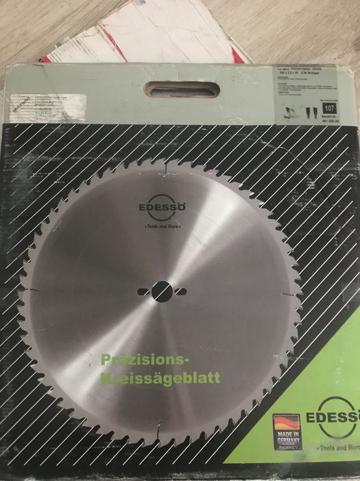 Tarcza Piła do cięcia drewna Niemiecka Edesso 350x32