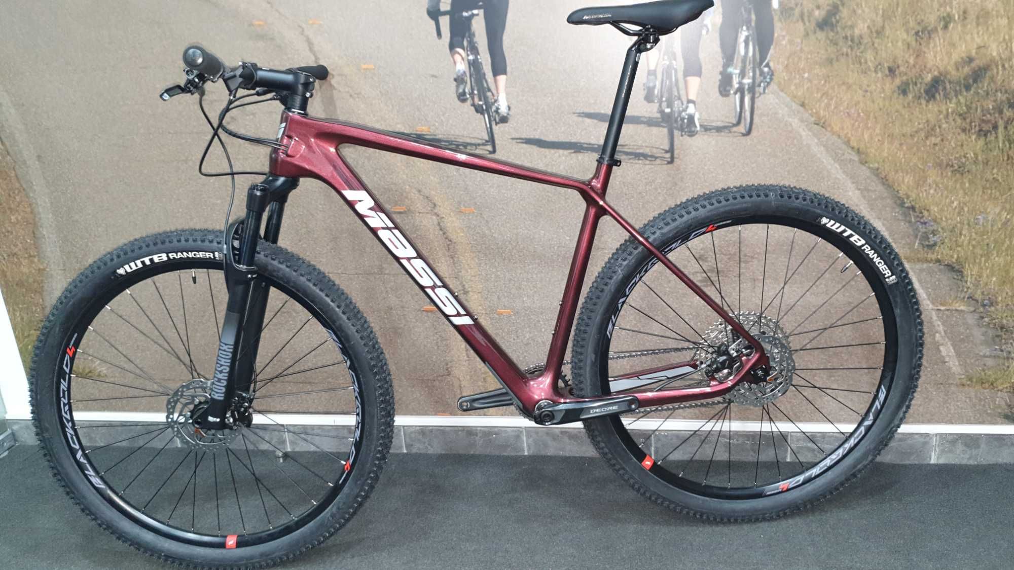 Bicicleta Massi Team Elite Vermelho/Prata T:17, 19 ou 21 NOVA