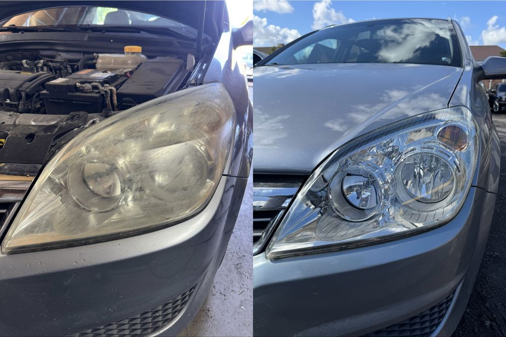 Поліровка фар, відновлення фар, фанарів