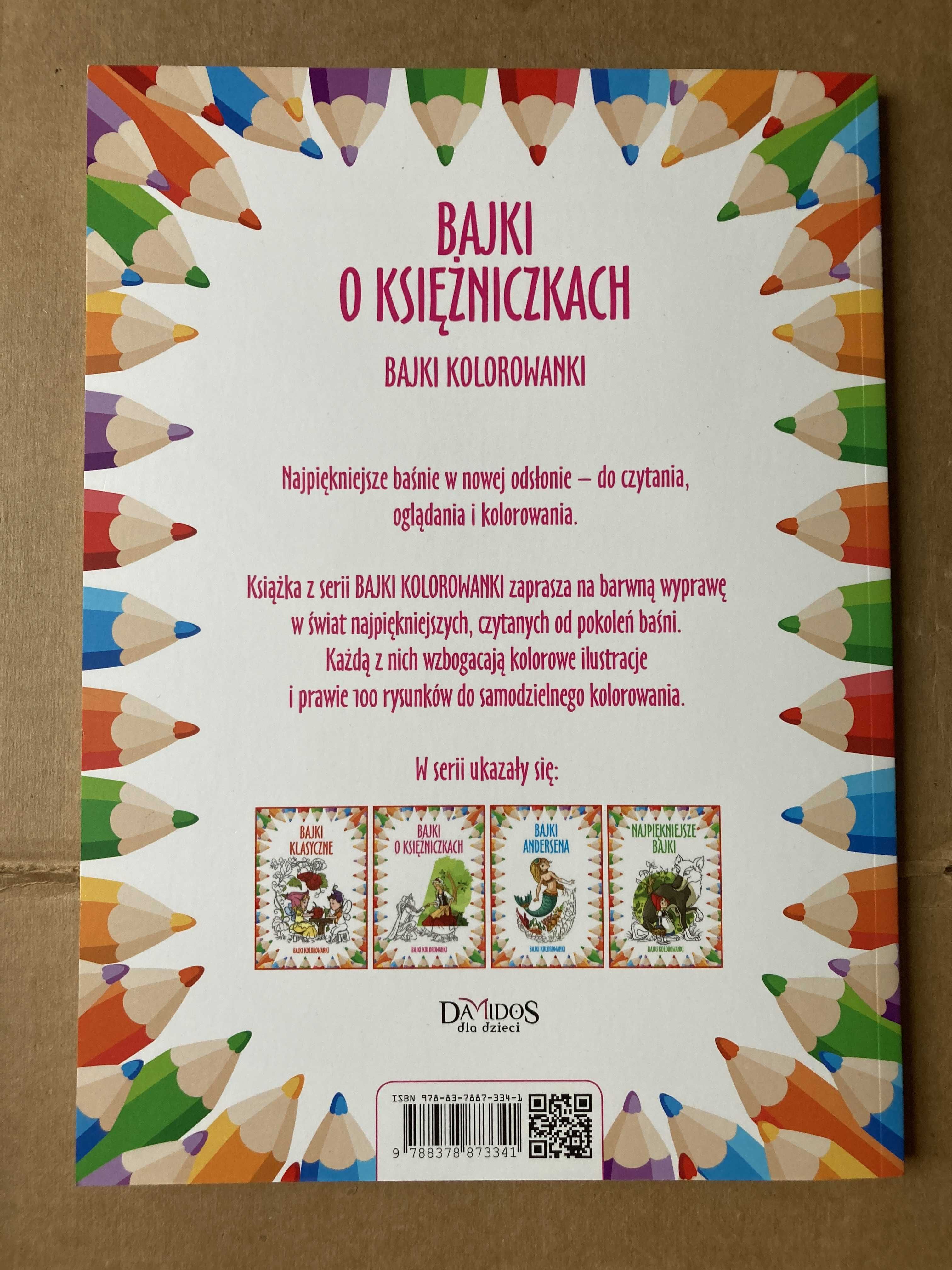 Bajki o księżniczkach Bajki kolorowanki