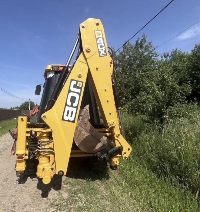 Послуги, оренда екскаватора, екскаватор-навантажувач JCB 4cx