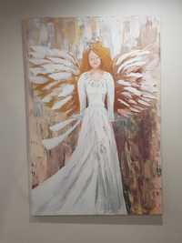 Obraz akrylowy 100x150, pt. "Anioł miłosierdzia"