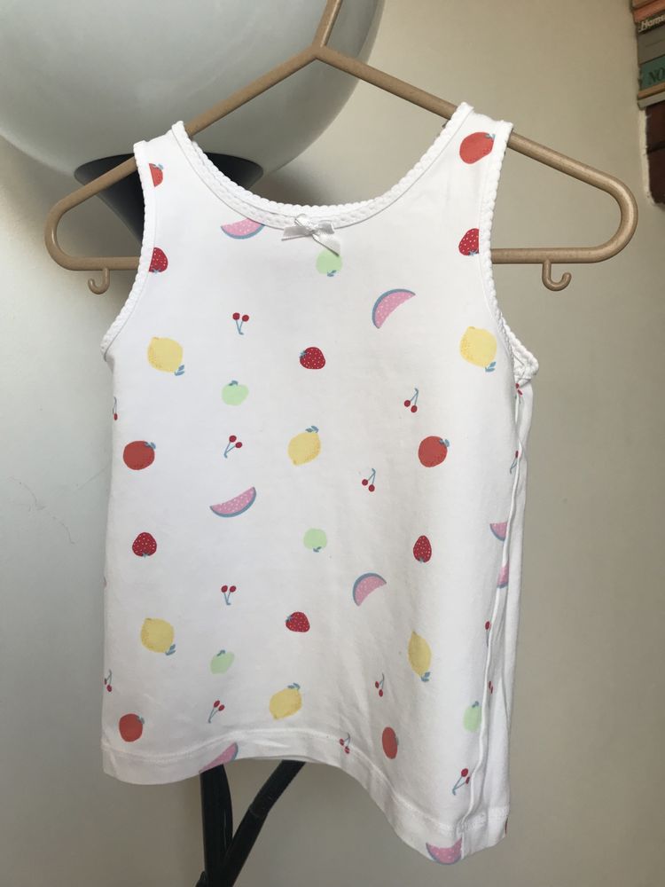 Koszulka podkoszulek tank top w owoce H&M 92 cm