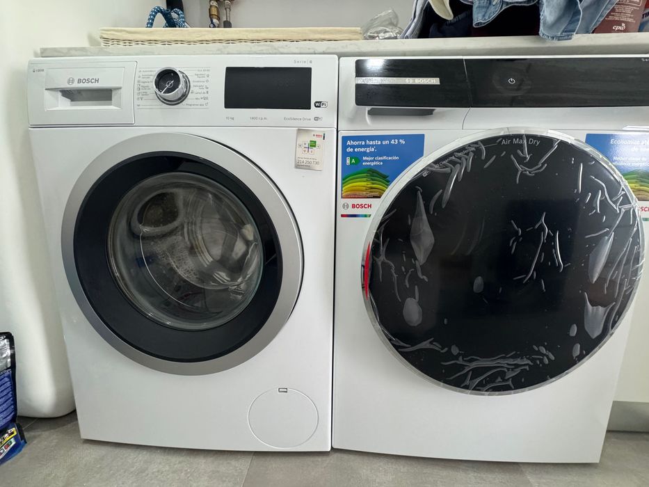 Maquina lavar roupa bosch com garantia. NOVA